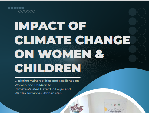 Impact of Climate Change on Women & Children – Logar & Maidan Wardak, Afghanistan